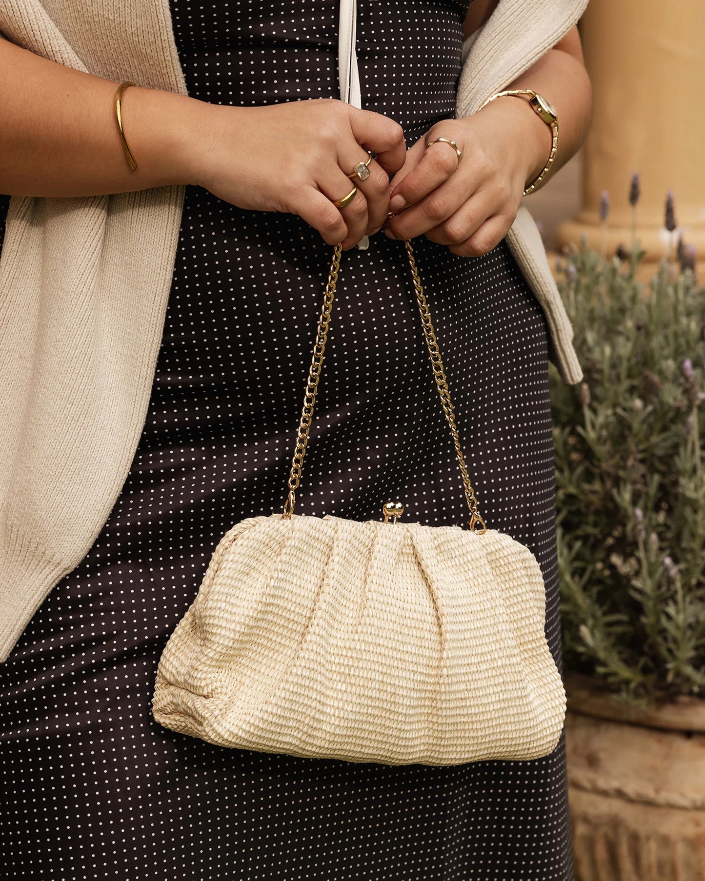 Louenhide Goldie Clutch