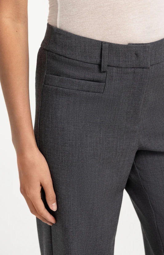 YAYA Straight Leg Trouser with Seam Detail