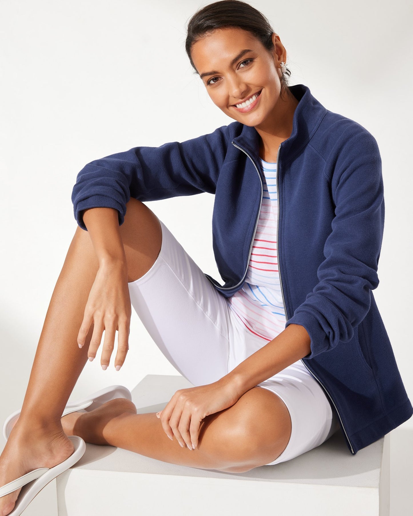 Tommy Bahama Aruba Full Zip Sweater