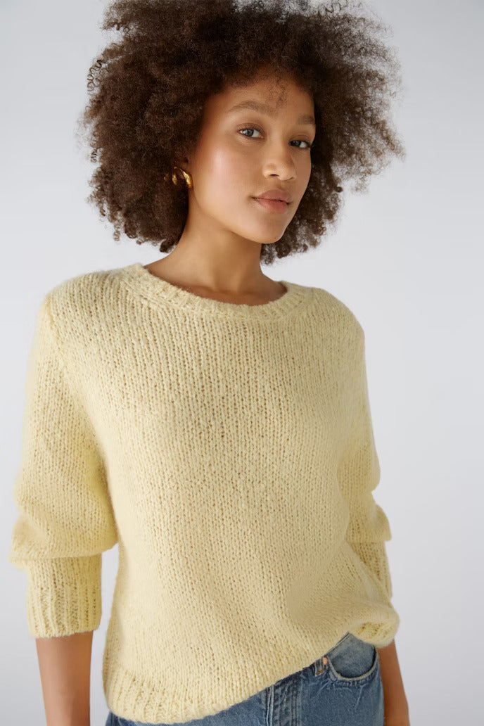 Oui Wool Knit Sweater