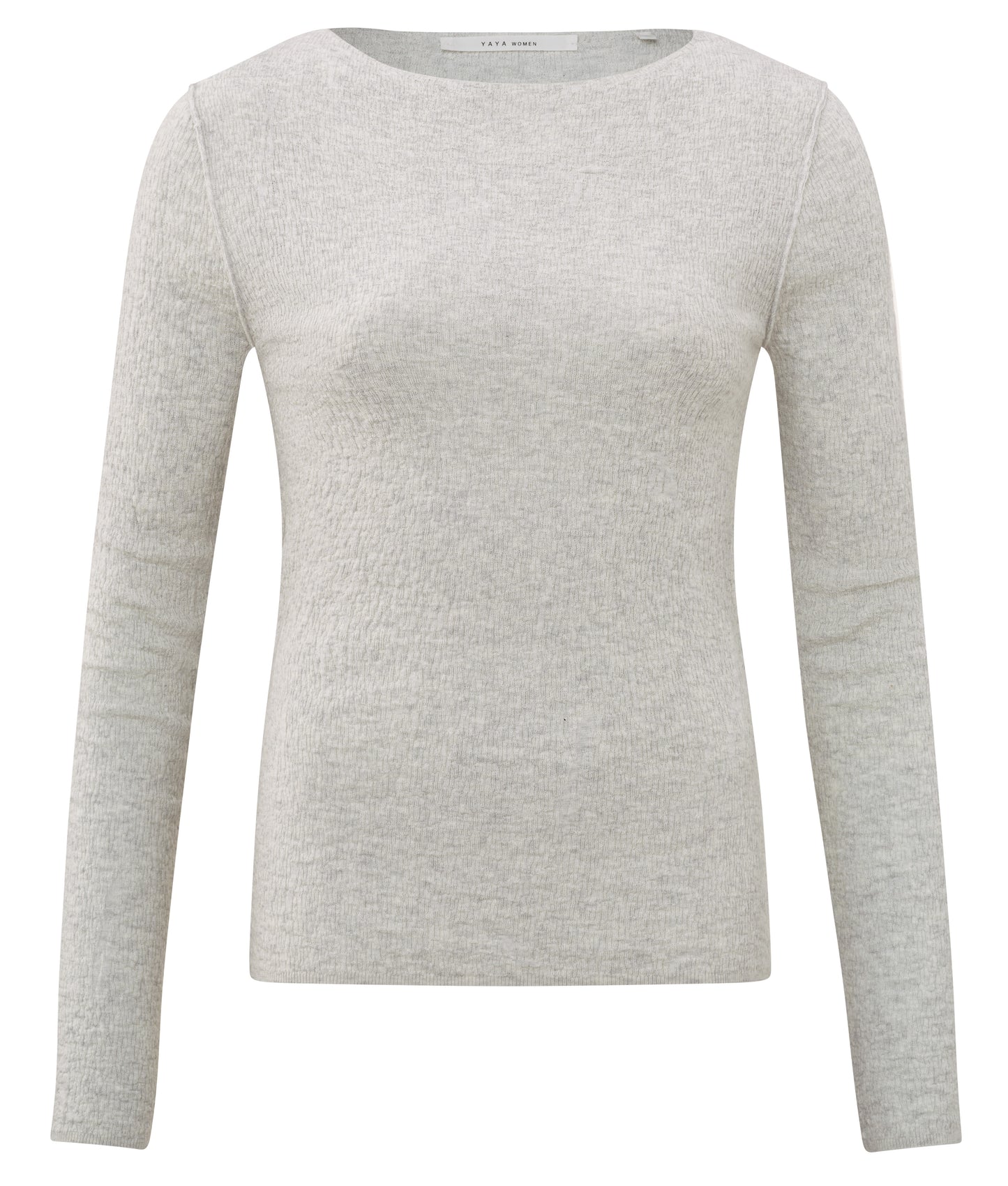 YAYA Light Structured Knit Top