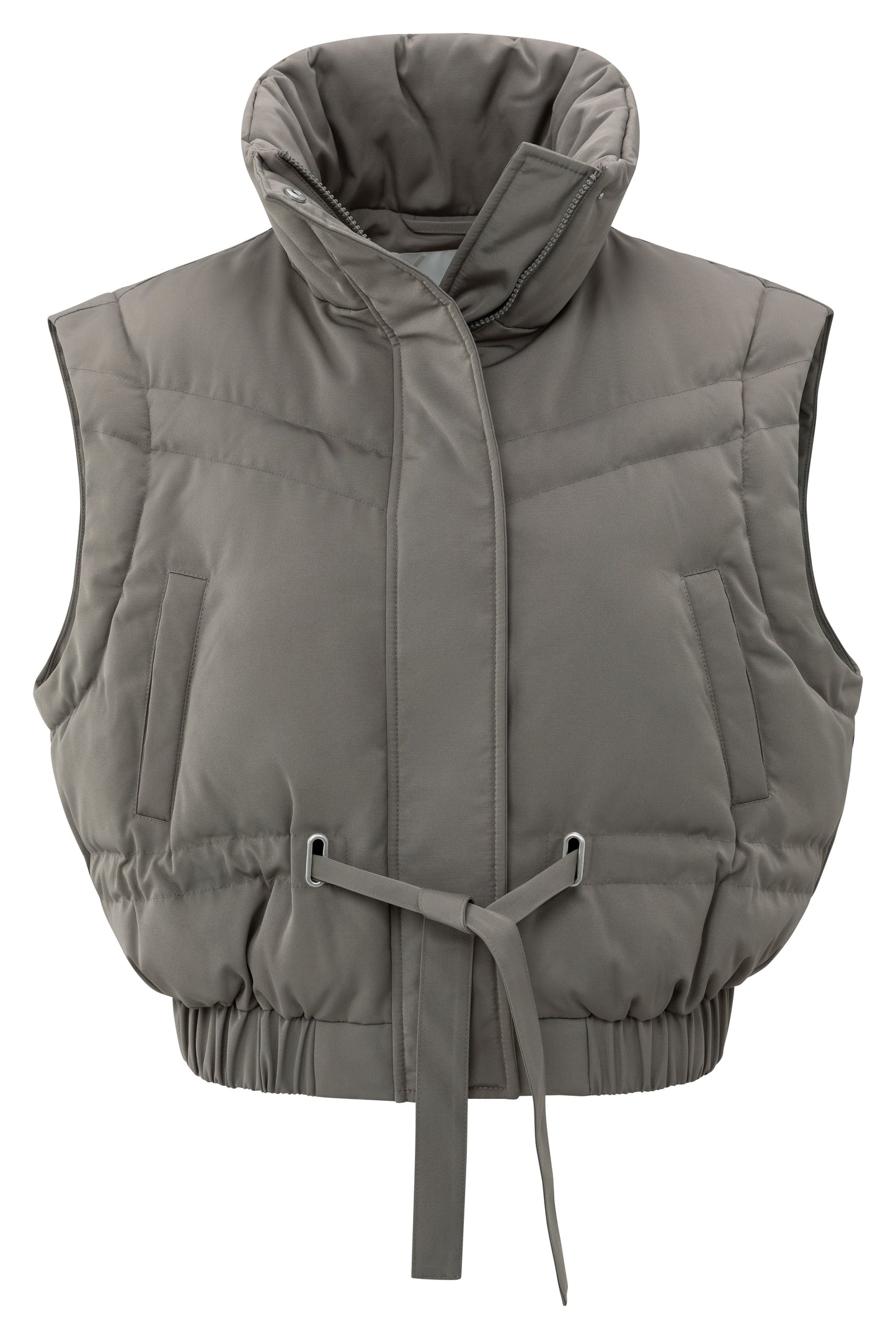 YAYA Crop Jacket with Removeable Sleeves