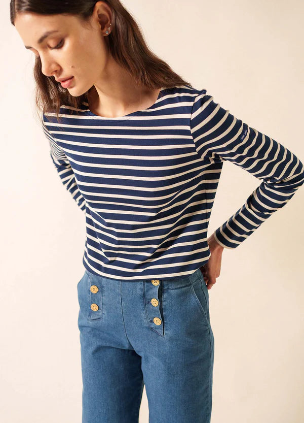 Saint James Miniquidame Stripe Top