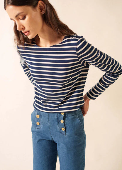 Saint James Miniquidame Stripe Top