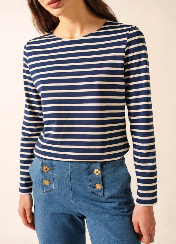 Saint James Miniquidame Stripe Top