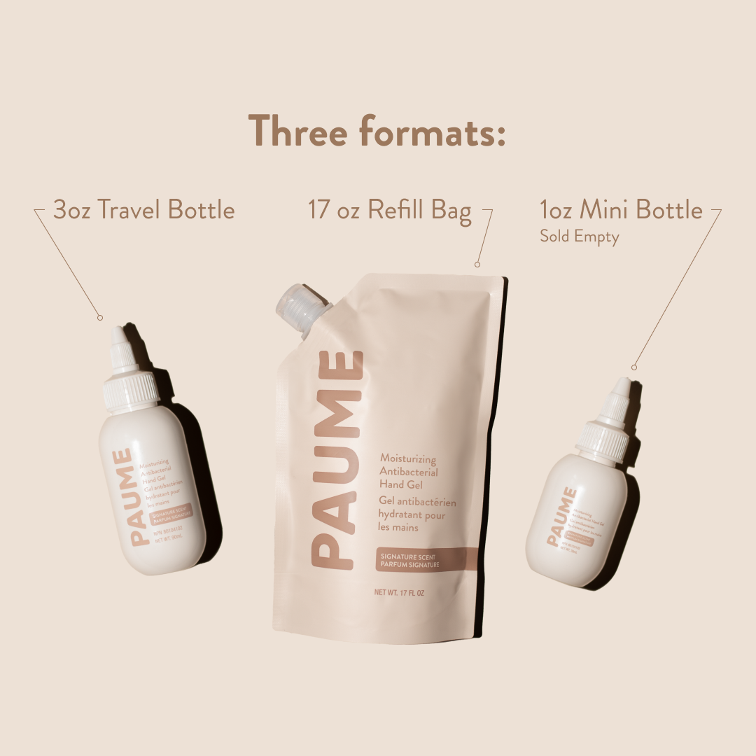 Sanitizer Gel Bottle | Moisturizing Antibacterial Hand Gel