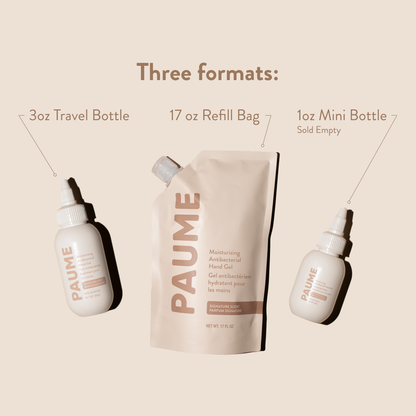 Sanitizer Gel Bottle | Moisturizing Antibacterial Hand Gel