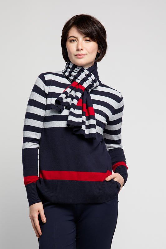 BYLYSE Stripe Scarf