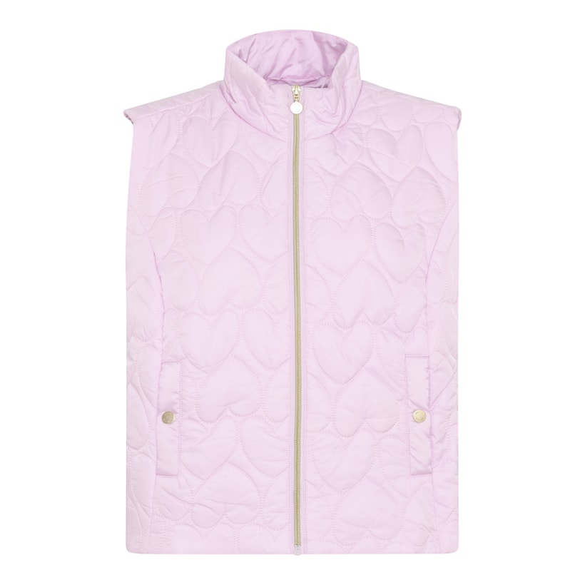 Micha Heart Quilted Vest