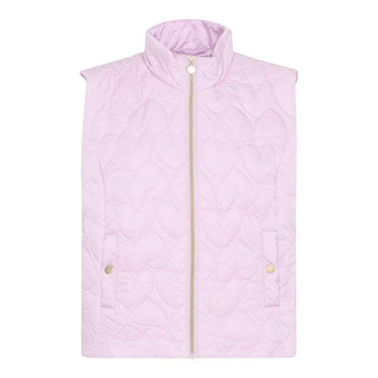 Micha Heart Quilted Vest