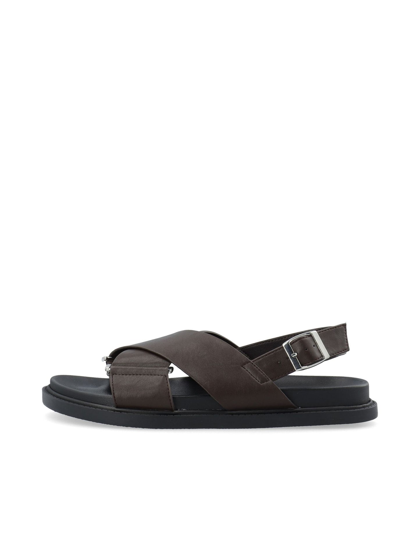 BIAOSLO Cross Sandal Faux Leather
