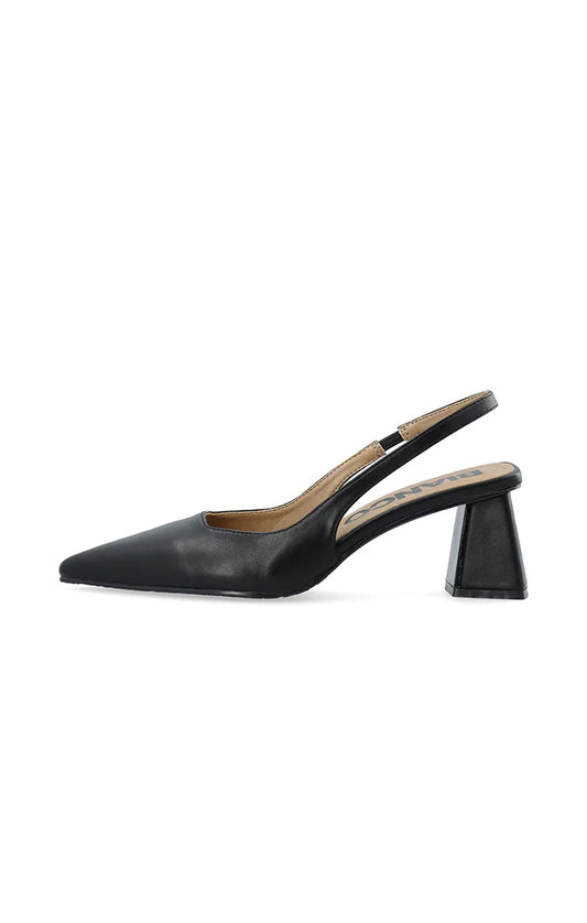 BIAMARALYN Slingback Smooth Faux Leather