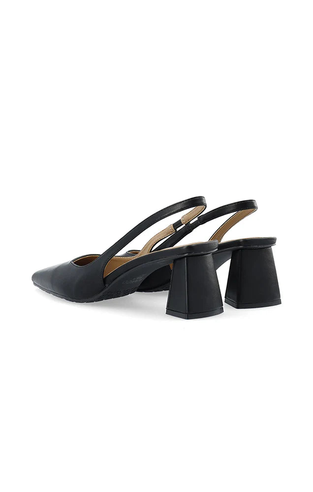 BIAMARALYN Slingback Smooth Faux Leather