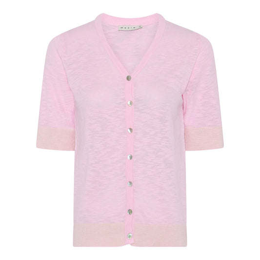 Micha Linen Short Sleeve Cardigan
