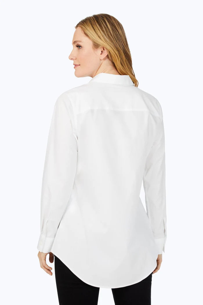 Foxcroft Cici Long Tunic Shirt