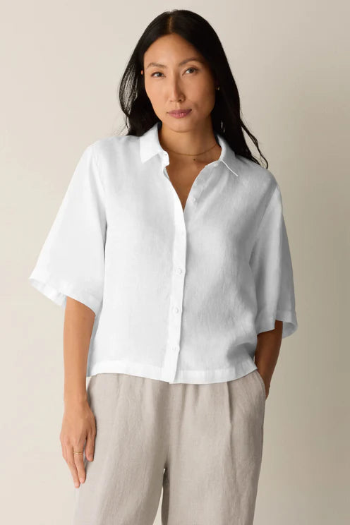 Eileen Fisher Classic Collar Shirt