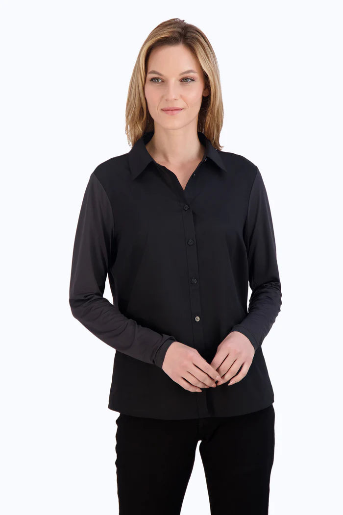 Foxcroft Marianna Woven Classic Shirt