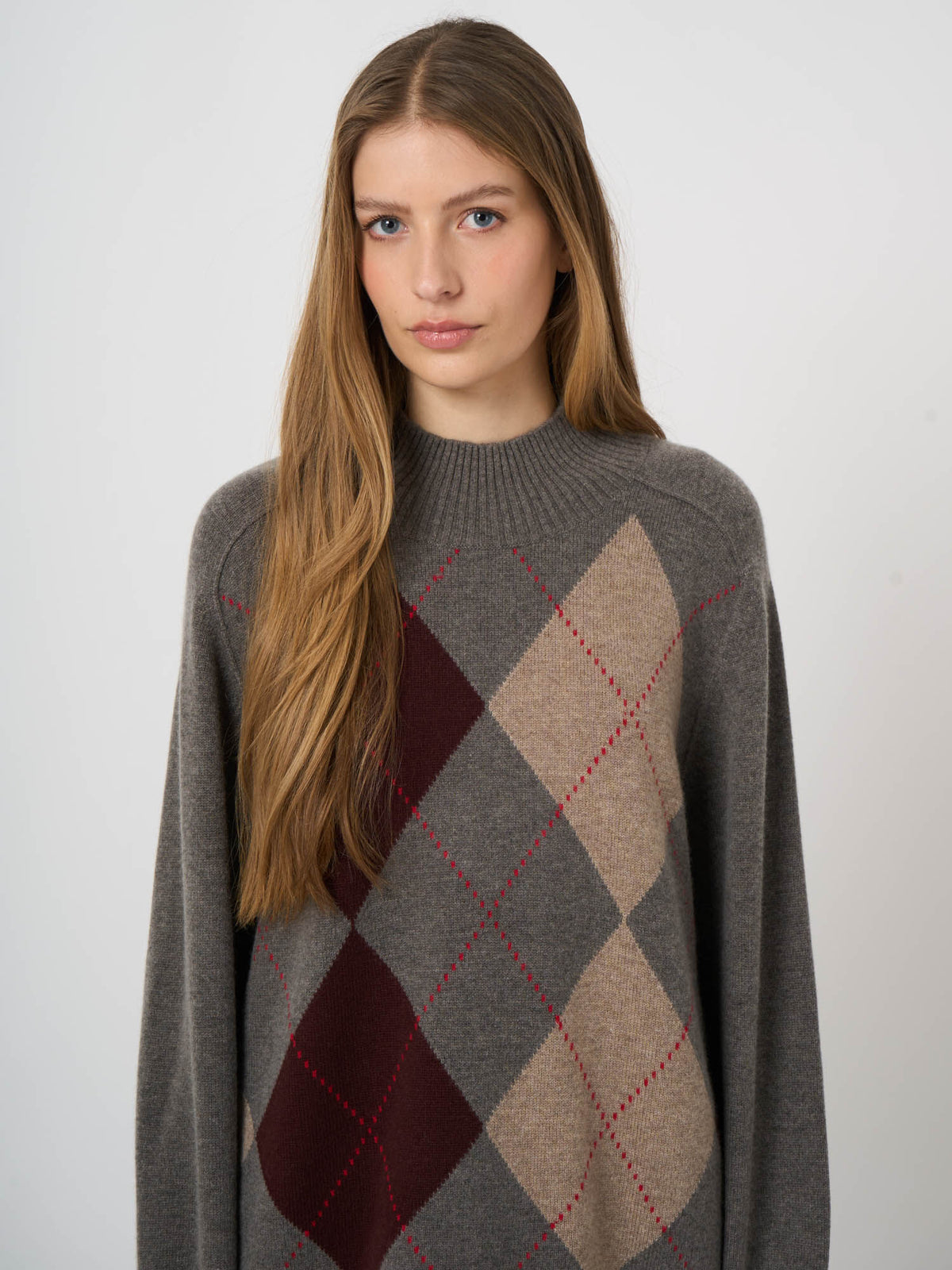 REPEAT Argyle Knit