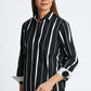 Foxcroft Boyfriend Non Iron Stripe Shirt