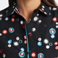 Foxcroft Charlie Non-Iron Dot Print Shirt