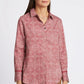 Foxcroft Iris Abstract Diamond Print Tunic