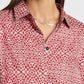 Foxcroft Iris Abstract Diamond Print Tunic