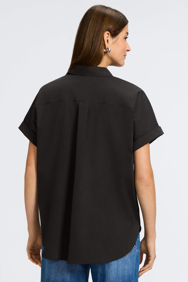 Foxcroft Abigail Cap Sleeve Shirt