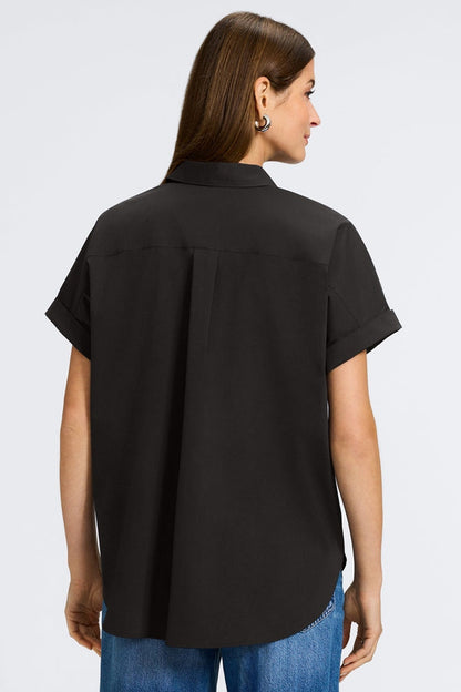 Foxcroft Abigail Cap Sleeve Shirt
