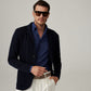 Emanuel Berg Premium Knit Blazer Jacket