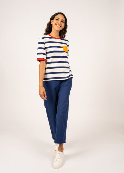 Saint James Selena Stripe T-Shirt