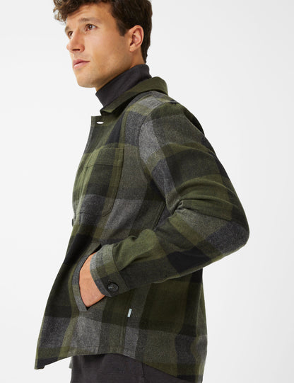 Brax Men's Santiago Plaid Flannel Shirt