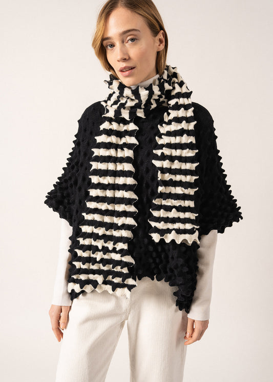 Saint James Aveole Stripe Long Scarf