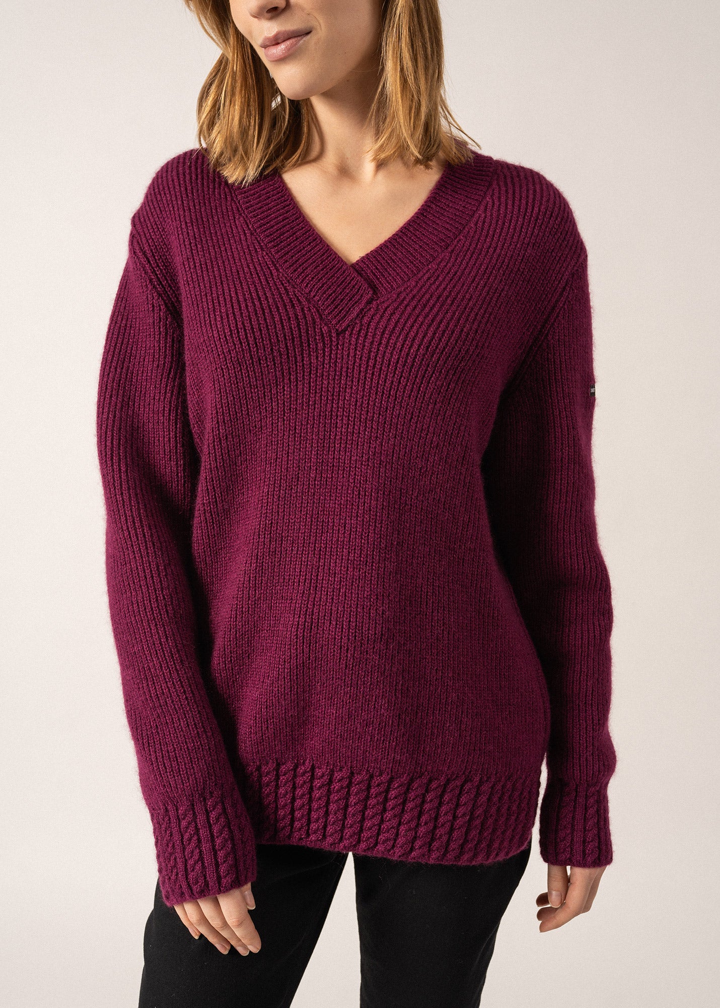 Saint James Gavarnie V-Neck Sweater