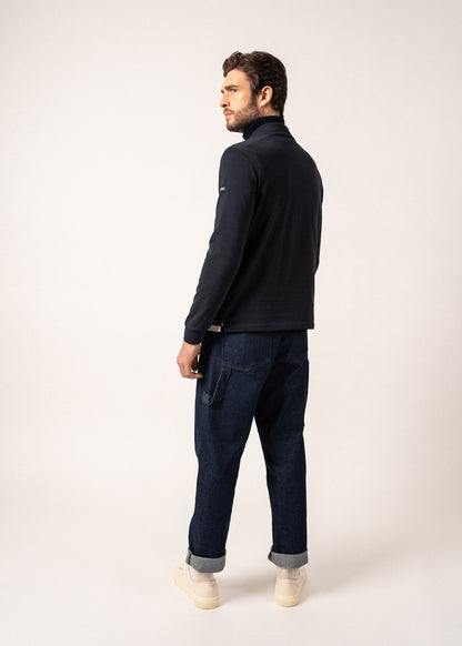 Saint James Men's Pierrot Stripe Polo