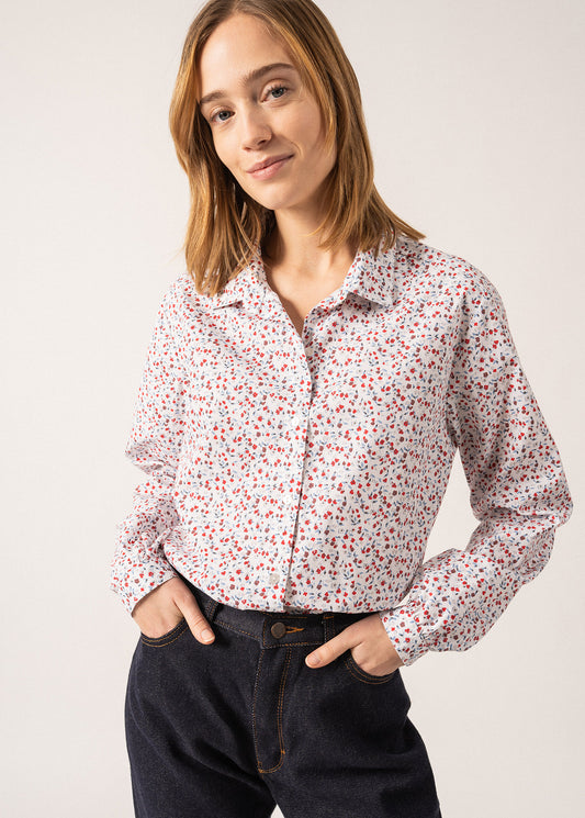 Saint James Alicia Print Blouse