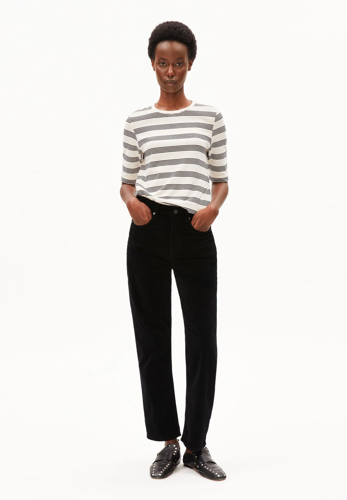 ARMEDANGELS Jaanisara Fine Stripe T-shirt