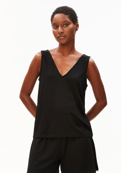 ARMEDANGELS V-neck Jersey Tank