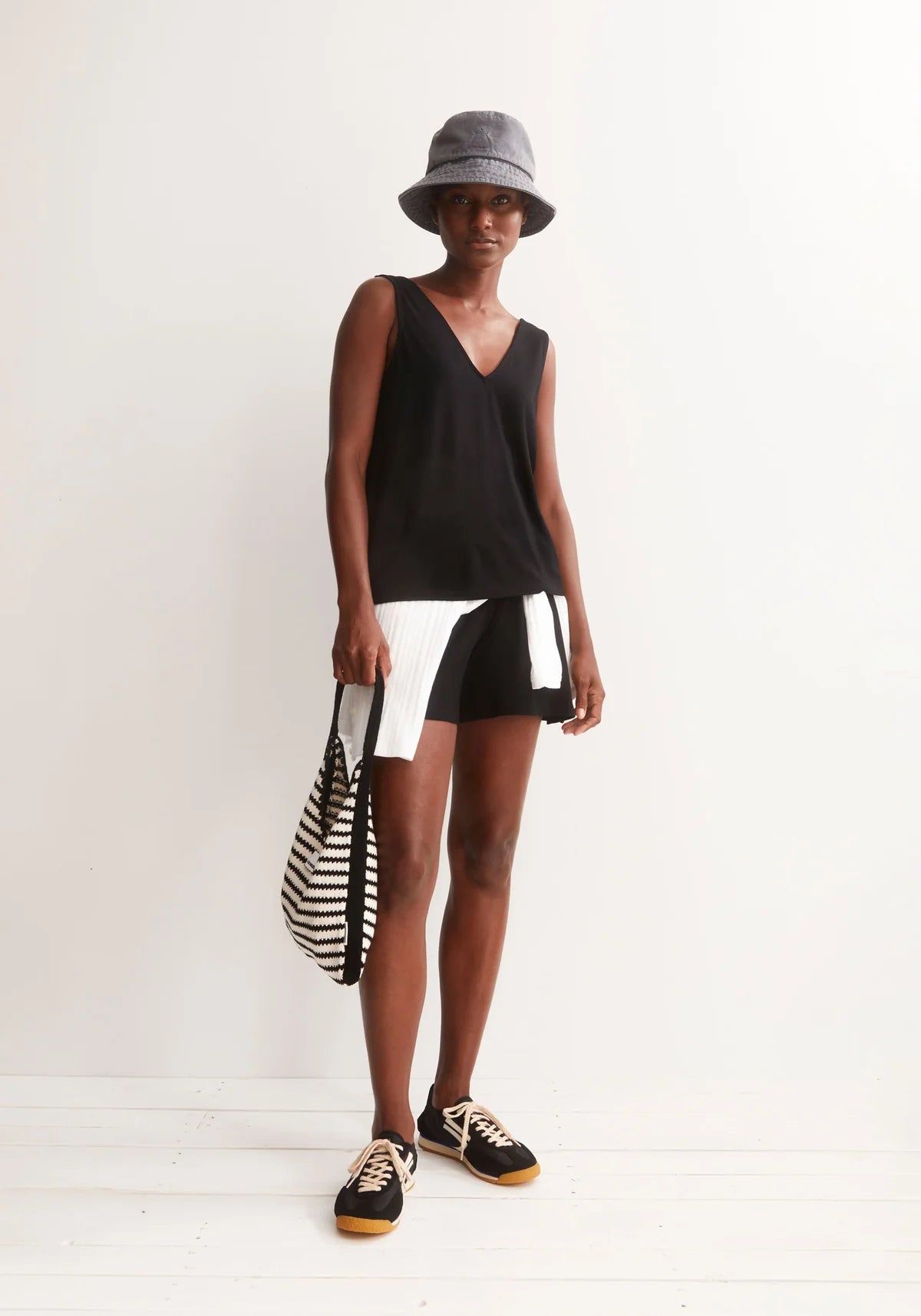 ARMEDANGELS V-neck Jersey Tank