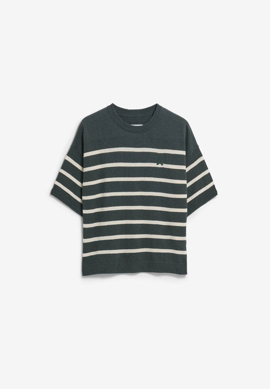 ARMEDANGELS Stripe Linen Blend Top