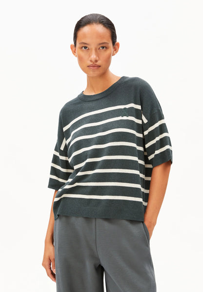 ARMEDANGELS Stripe Linen Blend Top