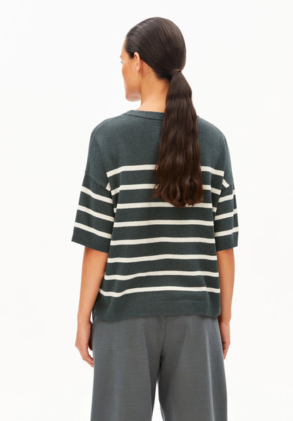 ARMEDANGELS Stripe Linen Blend Top