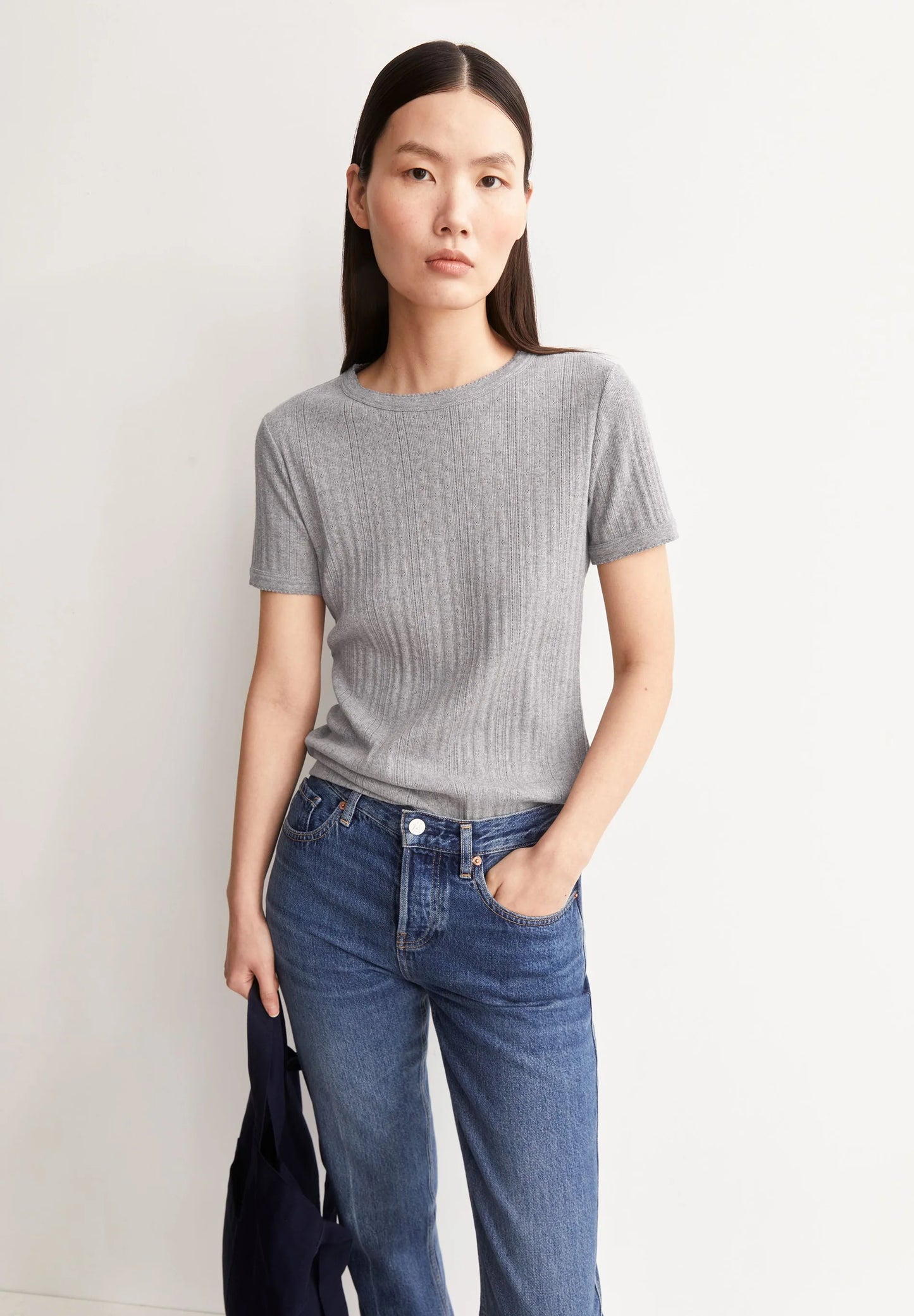 ARMEDANGELS Pointelle T-shirt