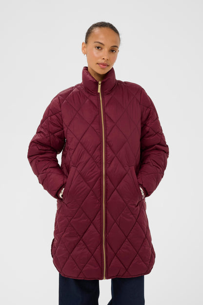 Part Two Olilas Mid Quilted Coat