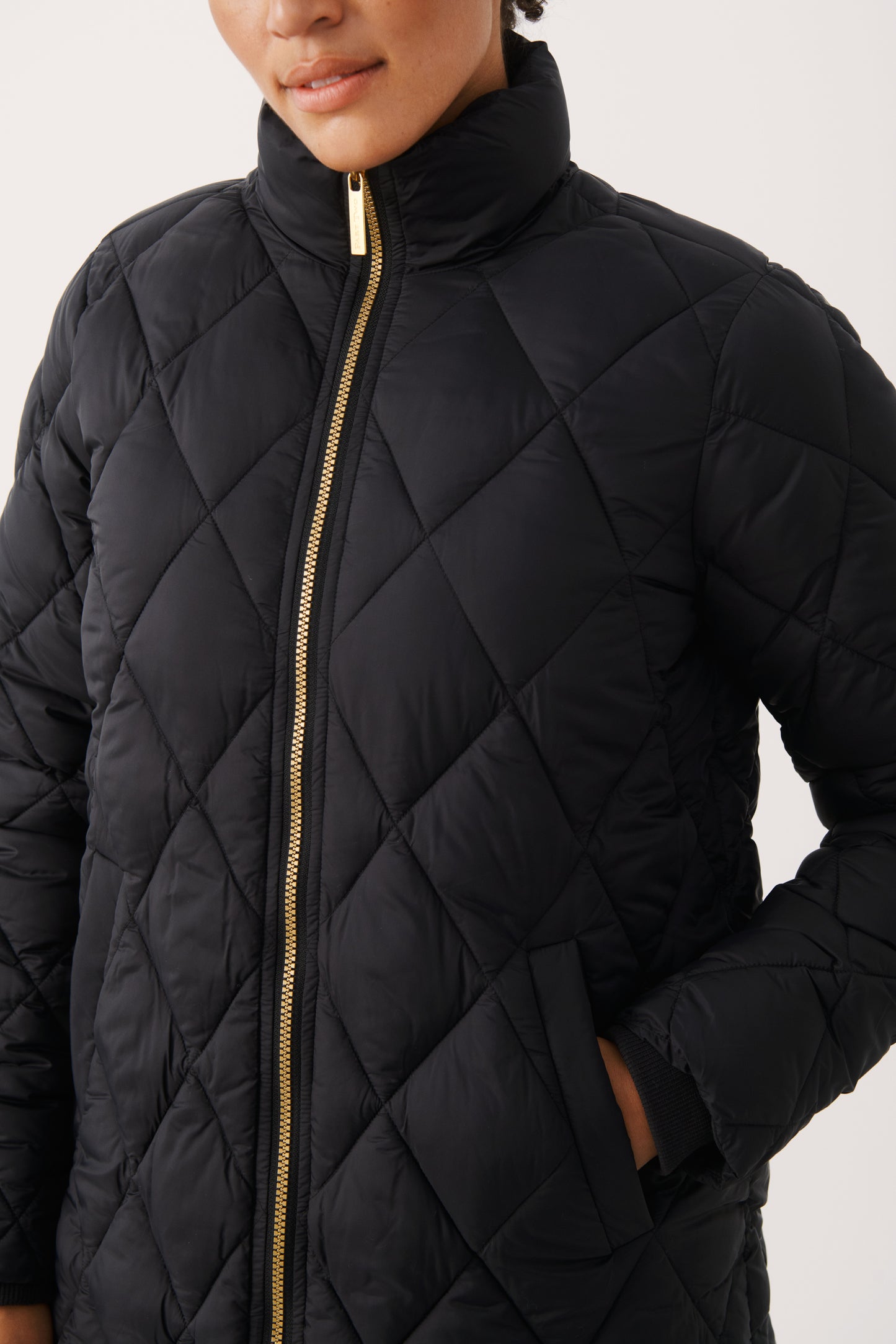 Part Two Olilas Mid Quilted Coat