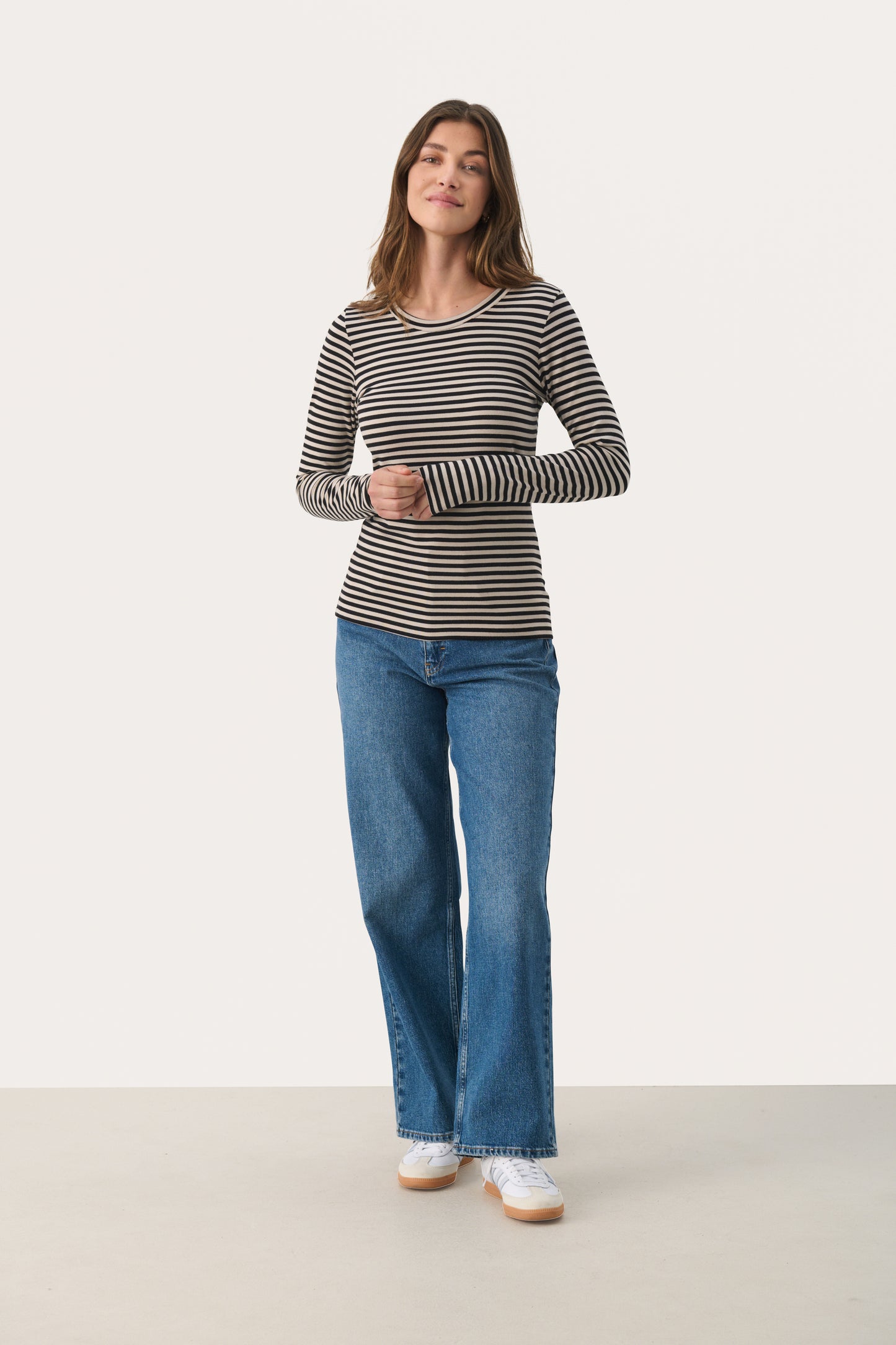 Part Two Emaja Stripe Long Sleeve Top