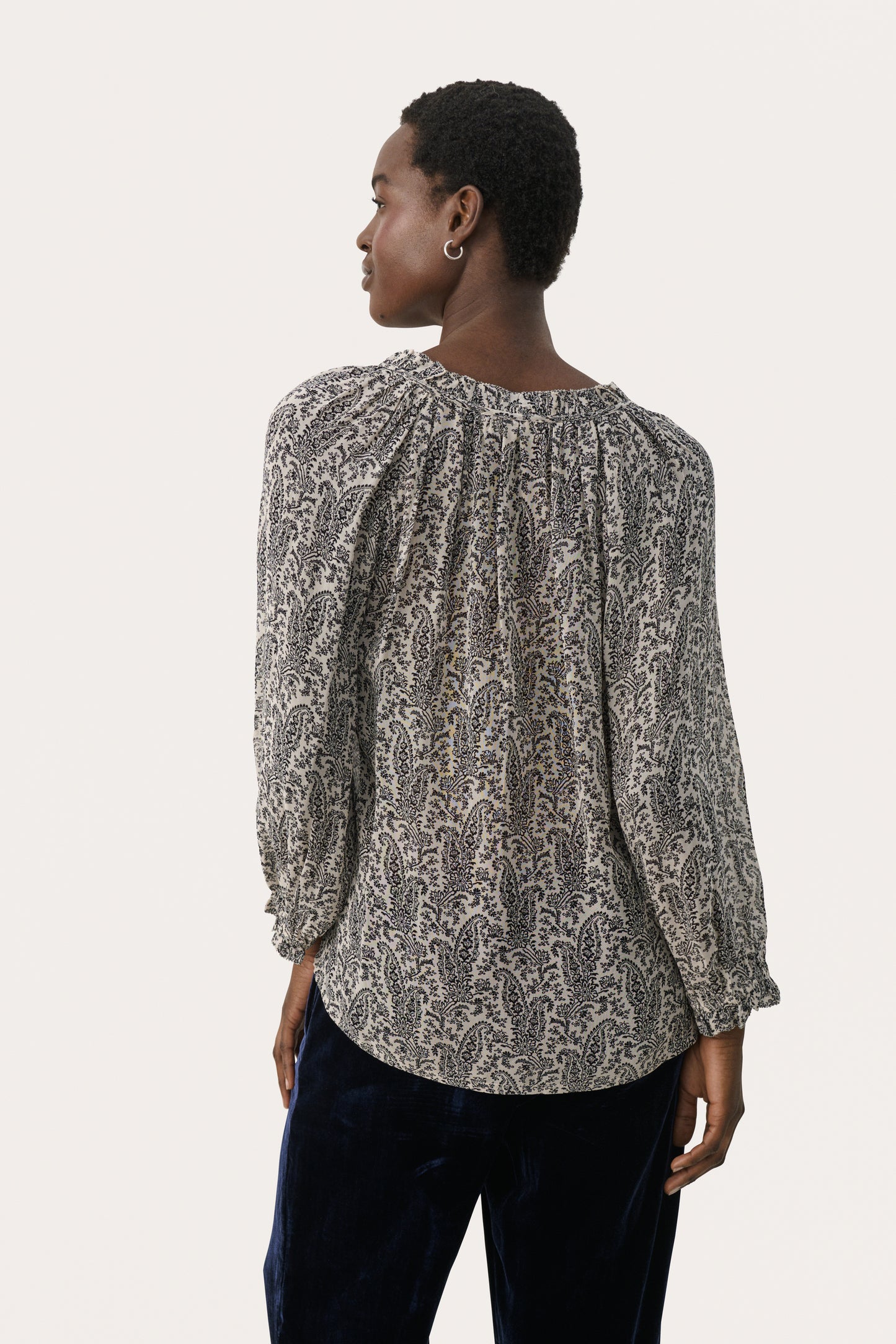 Part Two Elsia Paisley Print Blouse