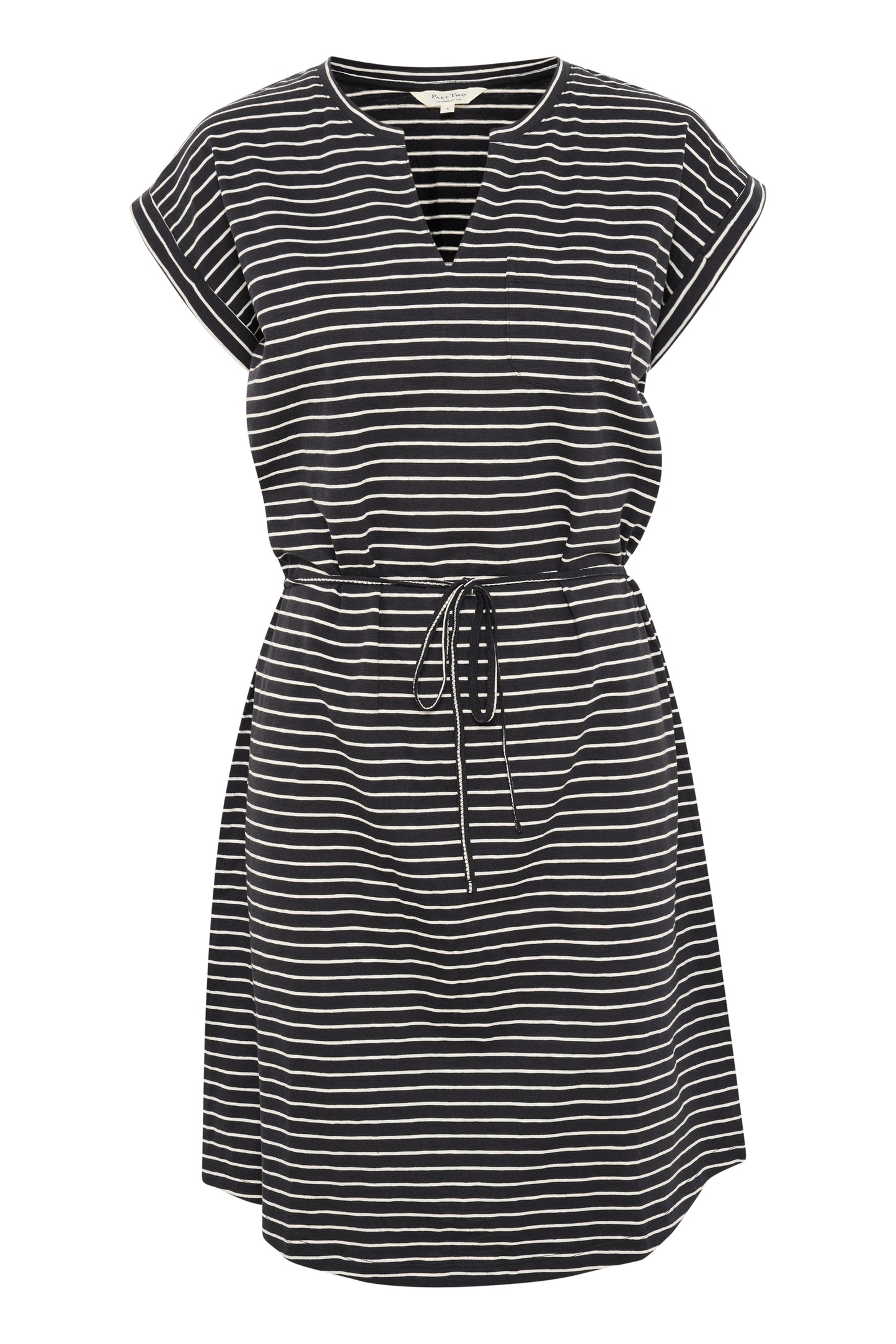 Part Two Mabels Jersey Stripe Dress