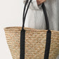 Part Two Geske Structured Straw Tote