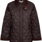 Part Two Laurana Short Quilted Coat with Corduroy Details