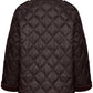 Part Two Laurana Short Quilted Coat with Corduroy Details